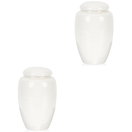 2Pcs Urna Para Animais De Estimação Cerâmica 2