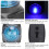 Waterproof Pet LED Bright Night Light Collar Clip Blue, 3cm Diameter 6