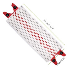 Mikrofaser Ersatzmoppenpads 36x14cm, saugfähiges Flachstuch für alle Jahreszeiten