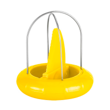 Kiwi-Schneider und -Entsteiner, robuster 2-in-1-Obstschäler aus Edelstahl mit ergonomischem Griff, hochwertiger Kunststoff für multifunktionale