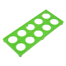 Ravioli-Ausstecher für Küche und Haushalt, hochwertiges Kunststoffmaterial, einfach zu verwenden, produziert perfekt gleichmäßige Ravioli für