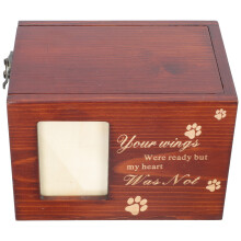 2 Unidades Caja Urna Para De Perro Con Marco