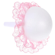 2Jgo Floral Rosa Con Encaje Para Ramos De Novia