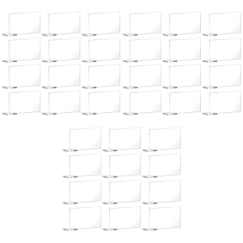 36 Unidades De En Acrílico Transparente Para De 2