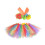 Falda Hawaii Floral Con Para De 11