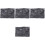 4Stk Terrarium Hintergrund Schlange Reptilien 3D 5
