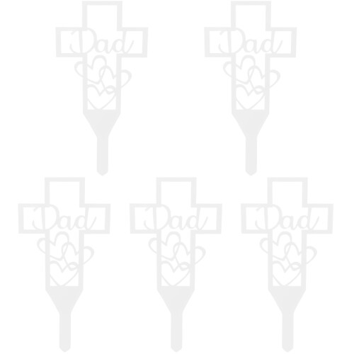 5Ud Ornamentos Insertables Para Y Cementerio Exterior 1