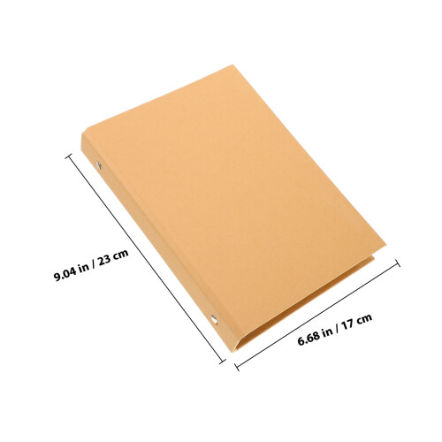Juego De Funda De Cuaderno En Kraft Con 1