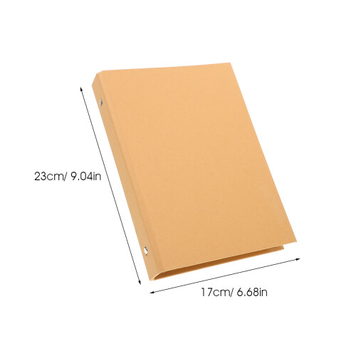Juego De Funda De Cuaderno En Kraft Con 2