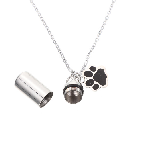 4Ud Urnas Para De Perro Collar Negro Antióxido