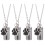 4Ud Urnas Para De Perro Collar Negro Antióxido 11