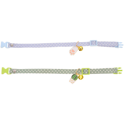 2 Unidades Collar Ajustable Para Con Colgante 2
