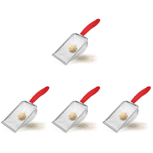 4 Piezas Inoxidable Recogedor Arena Mascotas 1