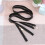 2 Unidades Doble De Metal Para Ropa Negro 3