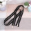 2 Unidades Doble De Metal Para Ropa Negro 9