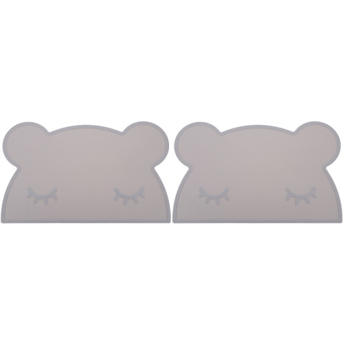 2Pièces Bébé Silicone Cartoon Lavable 2