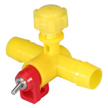 10 Stück Automatischer Geflügel-Wasserhahnspender – Robuster Kunststoff, Einfach zu installieren