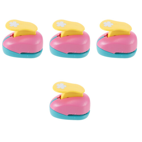 4Pièces Perforateurs Papier Pour Bricolage Décoration 2