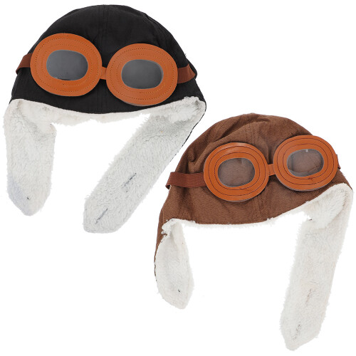 6 Pièces Chapeaux En Coton Thème Pour Hiver