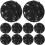 400Pièces Support Bio Balls Noir Filtration Aquarium Douce 9