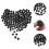 400Pièces Support Bio Balls Noir Filtration Aquarium Douce 11