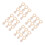 24 Pièces Perles En Chapelet De Prière Pendentif Croix 4