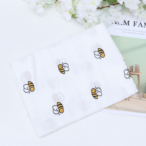Coton Enveloppant Serviette Motif Pour Bébé 2