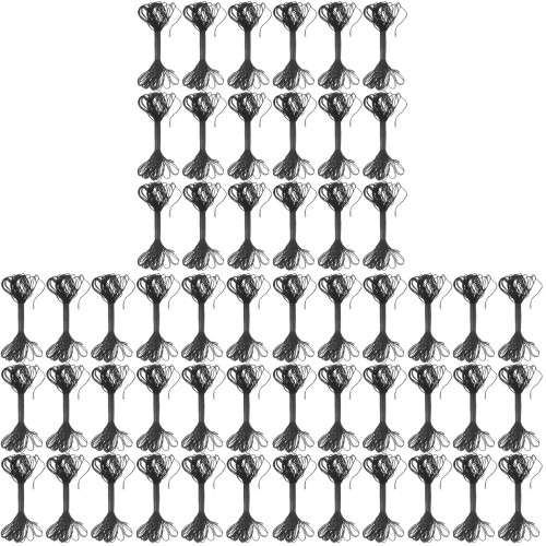 90Pièces Fil À Broder Noir Lisse Kit Couture Complet Usage 1