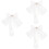 3Pièces Mariage Accessoires Déco 6