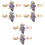 6 Pièces Clips Broches Pour Écharpe Et Vêtements 5