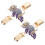 6 Pièces Clips Broches Pour Écharpe Et Vêtements 3