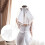 4 Pièces Voile De Élégant Séduisant Headwear Coiffe 10