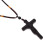 3 Pièces Pendentif Croix En Bois Sculpté Pour 11