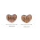 50 Pièces En Forme Cœur Artisanat Mr Mrs 2