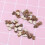 50 Pièces En Forme Cœur Artisanat Mr Mrs 8