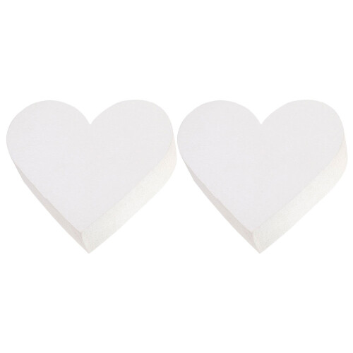 10 Pezzi Modello Torta In Schiuma Forma Cuore Per Dolci
