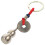 Pendente Chiave In Rame Con E 9