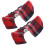 2 Collare Per Regolabile Con Campanella Sicurezza Tartan 3