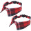 2 Collare Per Regolabile Con Campanella Sicurezza Tartan 11
