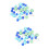 2 Pezzi 3 Sacchetti In Per Pietre 9