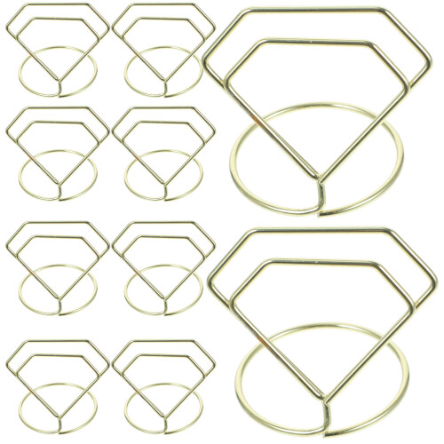 10 Pezzi Portatessere In Acciaio Carbonio Forma 1