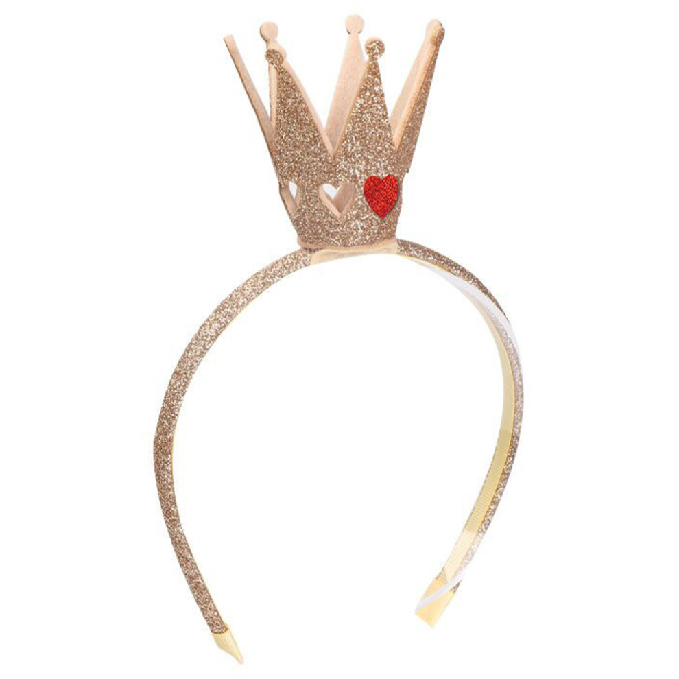 Crown-Design Acconciature Glitter Bandeau Tridimensionali Per-image