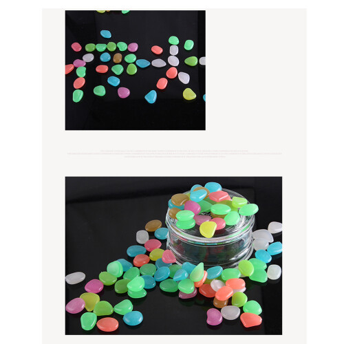 50 Pezzi Pietre Fluorescenti Per Decorazione E 1