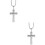 2 Pezzi Ciondolo Appeso Auto Croce Decorativo Specchietto 8