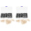2Set Occhi Sicuri Neri in Per Pupazzi E Crochet Con Rondelle 2