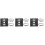 3Set Staffe Pole Mount Per Telecamera Sicurezza Nero 5
