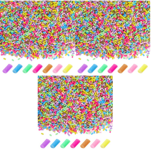 3 Set Sprinkle In Polimerica Colorati Per Decorazioni Da Te 2