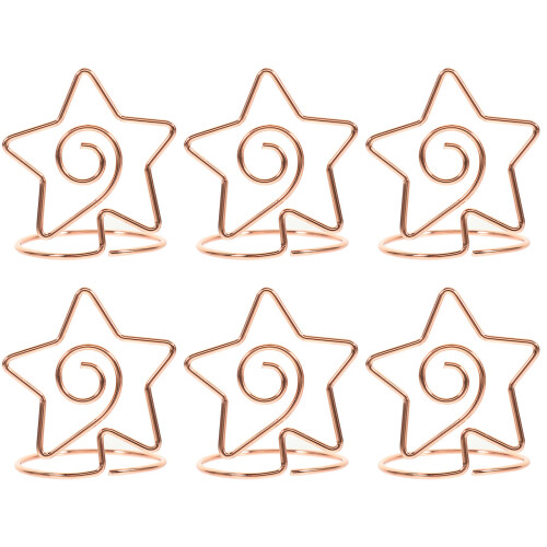 30 Pezzi Supporti In Metallo Con Clip Per Tavolo