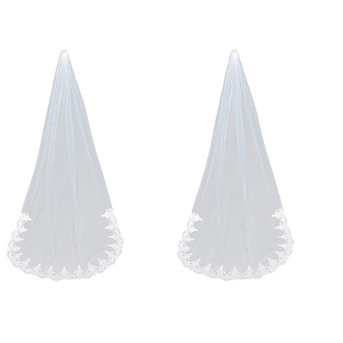 2Pz Accessorio Sposa Lungo 1
