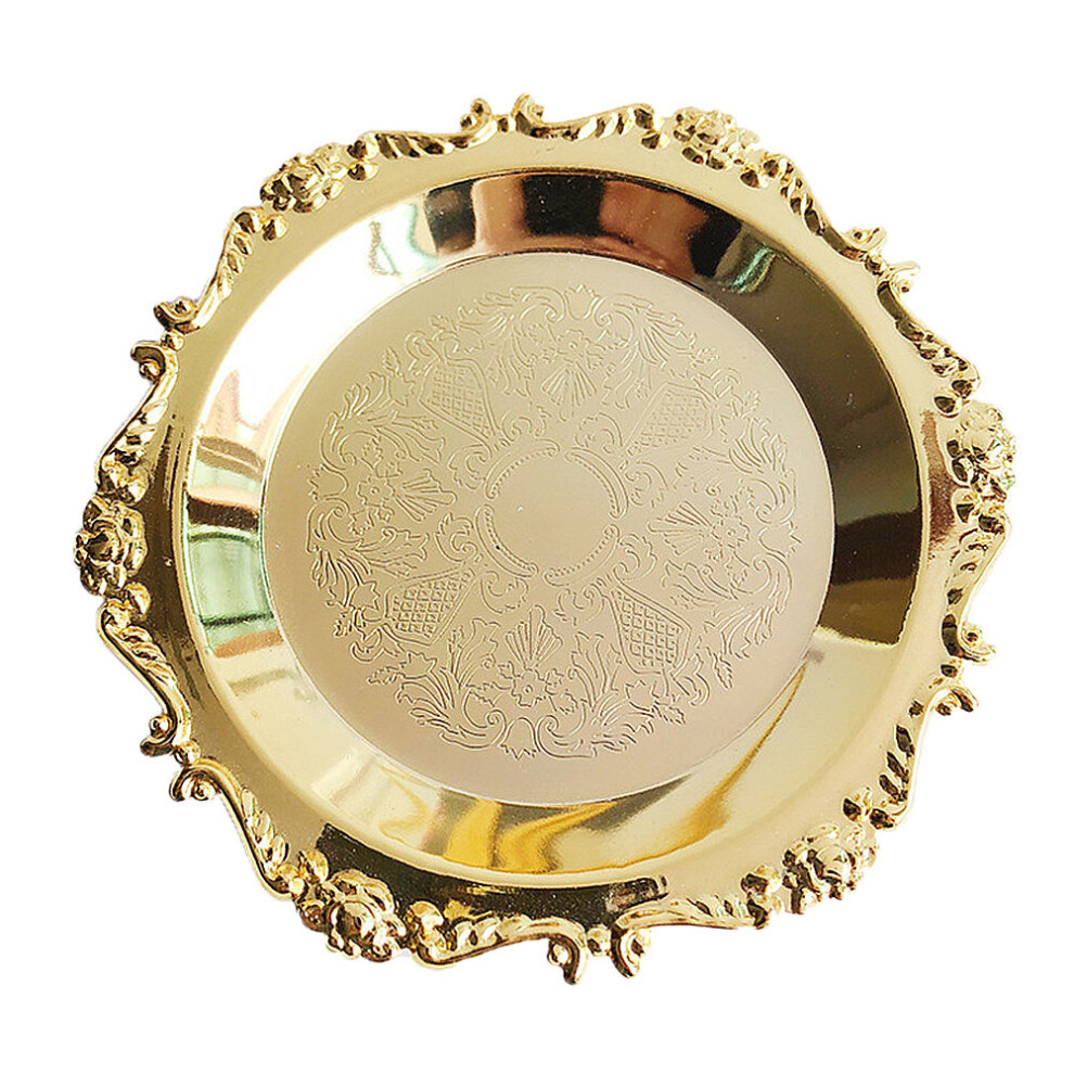 3Szt Eleganckie ZłOte Tace BiżUterię, Dekoracja StołU I Organizer-image